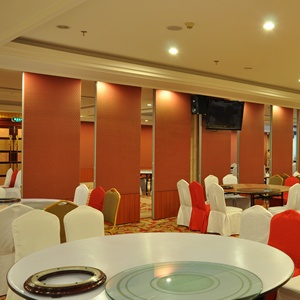 Folding Wall Partition Room <strong>Division</strong> Fire Proof Partition Acoustic Divider for Restaurant - Product Image 4