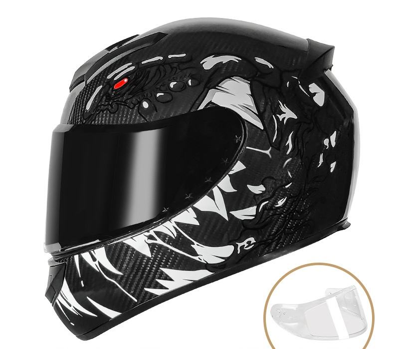 LV118 - Venom III - เลนส์ใส + เลนส์สีดำ