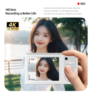 プロフェッショナル4K Vlogデジタルカメラ2.8 "68MP 16XZoomデュアルオートフォーカスアンチシェイクWifi接続性32GメモリCCDセンサー要素 - Product Image 5