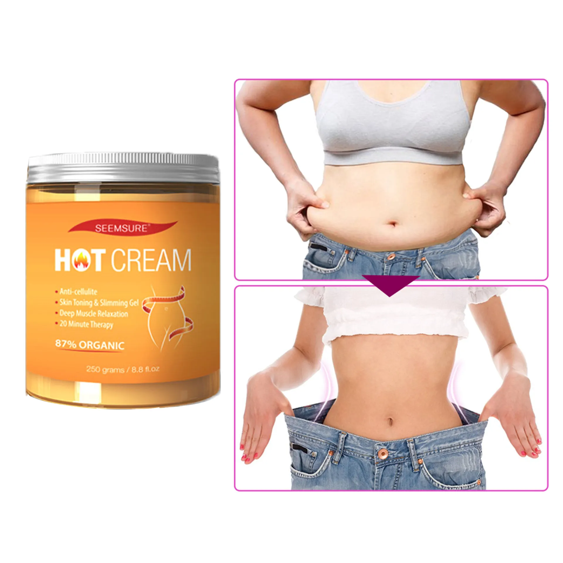 [cross border exclusive supply] body slimming cream body shaping, leg and arm shaping wholesale