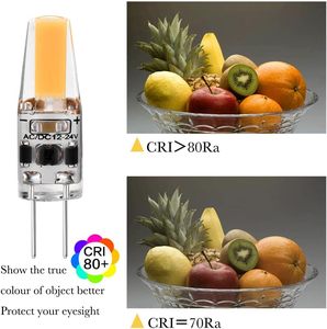 G4 LED ışık ampuller kısılabilir AC/DC 12V 24V bi-pin LED ampul silikon 3000K 4000K 6000K LED mum ışığı g4 taban şeffaf kabuk - Product Image 5