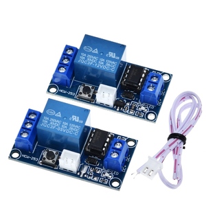 5V 12V Bistabiler Schalter mit einem Knopf Bistabiles Relais modul Auto-Modifikation schalter Ein-Knopf-Start-Stopp-Selbstkontrolle für Arduino - Product Image 1