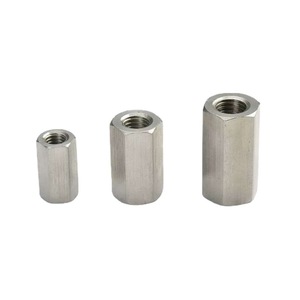 304 Stainless Steel Long Hexagon Nut <strong>M3</strong> Thread <strong>Coupling</strong> Nut Zinc Coated Finish Long Nut Standoff Female Female Standoff <strong>Coupling</strong> - Product Image 6
