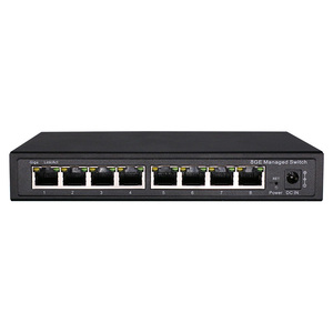 Ancho de banda de 20Gbps 14,44 M Reenvío de paquetes 2,5 M Cache 8 puertos conmutador de gestión de página web conmutador de red VLAN Gigabit - Product Image 1