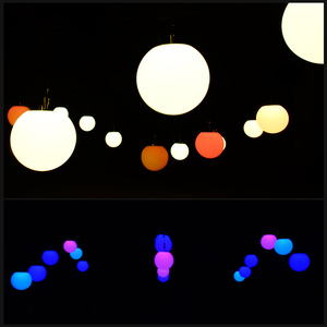 <strong>LED</strong> <strong>Display</strong> Lifting Ball Kinetic Light 150W Changeable Projection Lights 10M RGBW <strong>for</strong> Stage Disco Wedding <strong>DMX</strong> <strong>Control</strong> Platform - Product Image 4