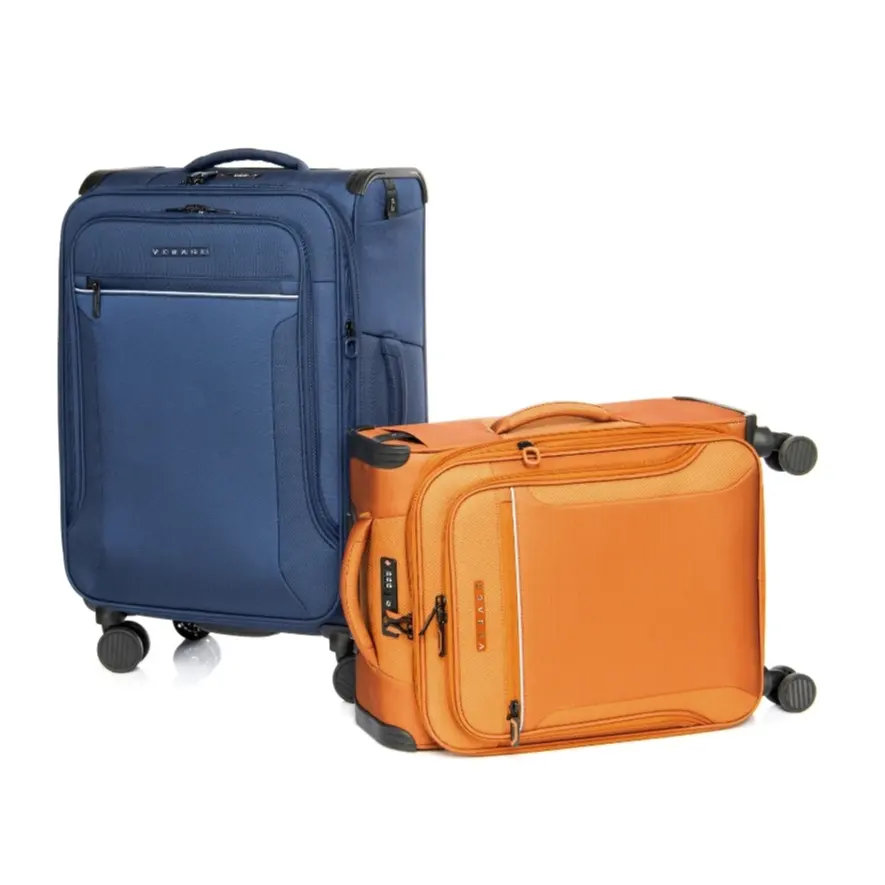 वेरेज बड़े यात्रा बैग सूटकेस सेट 4 पहियों नरम कपड़े ट्रॉली सूटकेस सामान