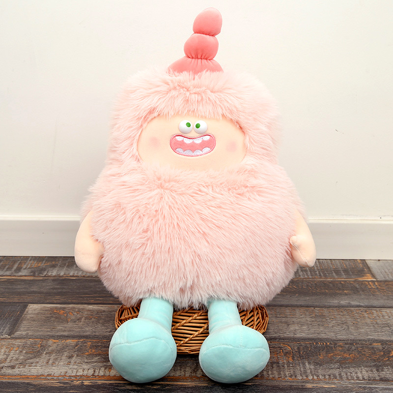 Abrazo bebé monstruo serie rosa alegría