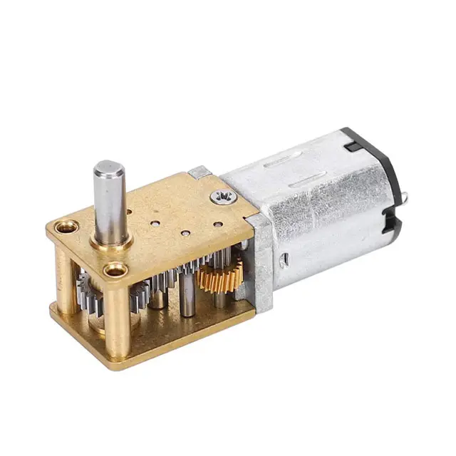 Micromotor de engranaje de CC para actuadores industriales, 6v, 12v, 12mm