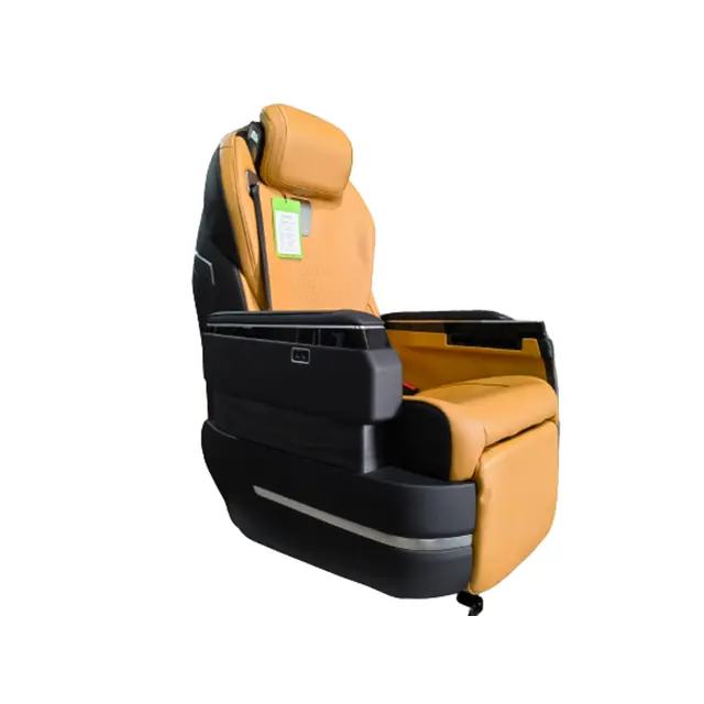Fabrika satış Van koltuk lüks sandalye VIP değişiklik elektrikli araba koltuğu iş MPV için napa deri limuzin V sınıfı