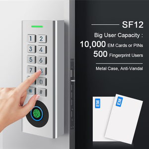 Secukey sf12 <span class=keywords><strong>Slimline</strong></span> kiểm soát truy cập sinh trắc học vân tay Đầu đọc thẻ vật lý kỹ thuật số bàn phím RFID hệ thống - Product Image 2