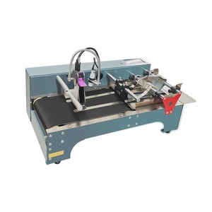 Online-Verfalls datum Drucker Flachbett-Batch-Codier maschine QR-Code-Batch-Drucksystem Desktop-Förderer-Codier maschine - Product Image 2