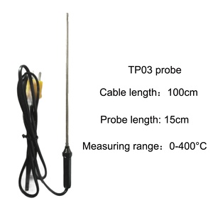 Termómetro DM6802B Celsius/Fahrenheit función de conversión Medida T1 y T2 -50 ~ 1300 Celsius pantalla digital - Product Image 3