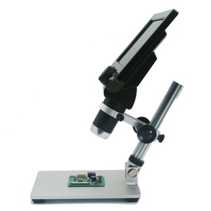 G1200 7英寸大彩色LCD屏幕sd卡视频12MP 1-1200X连续放大数字显微镜用于焊接 - Product Image 5