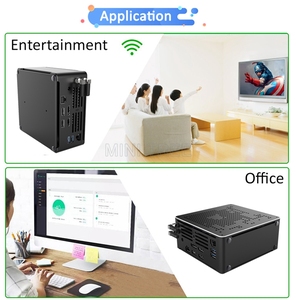 S210HデスクトップミニコンピュータXeonプロセッサW-10885M 2176M ECC Ram 16G 32G 2.5Gデュアル4KディスプレイUbuntuが合金ケースコンピュータに勝つ - Product Image 4