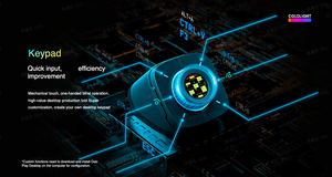 Desktop Control Cyberpunk Controller <strong>Keyboards</strong> Cololight Stream Deck One Touch Boot for PC Gaming - Product Image 2