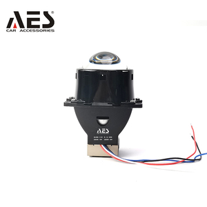 Bi โปรเจคเตอร์ LED เทอร์โบ AES ชิปคู่ LED 6000K เลนส์ไฟหน้ารถสำหรับ HB3 HB4 H7ระบบไฟอัตโนมัติ H11 - Product Image 2