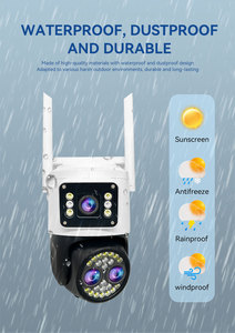 Zoom Digital 5X WiFi 4MP Seguridad de video inalámbrica para exteriores Seguimiento automático Seguridad H.265 YOOSEE Red IP Cámara PTZ - Product Image 4