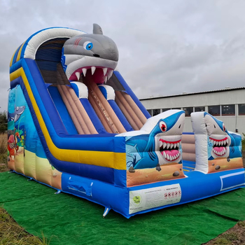 Hot Sale Custom-Size Inflatable Water Slide and Pool Commercial Indoor/Outdoor Trampoline Park Equipment