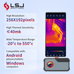 256*192 risoluzione Android modulo di Imaging termico Mini palmare fotocamera a infrarossi per il telefono cellulare - Product Image 2