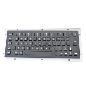 Industrial IP65 USB/<strong>PS2</strong> 65 keys Mounted Metal Mechanical <strong>Keyboard</strong> for kiosk Remote Control with backlight - Product Image 5