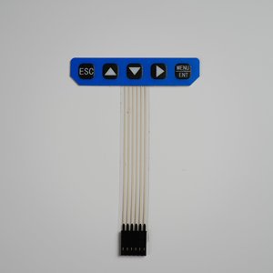 Trans lucent PVC Key Panel Aufkleber Fernbedienung Membran schalter Trans lucent Mechanical Switch Panel für Tastaturen und Tastaturen - Product Image 3