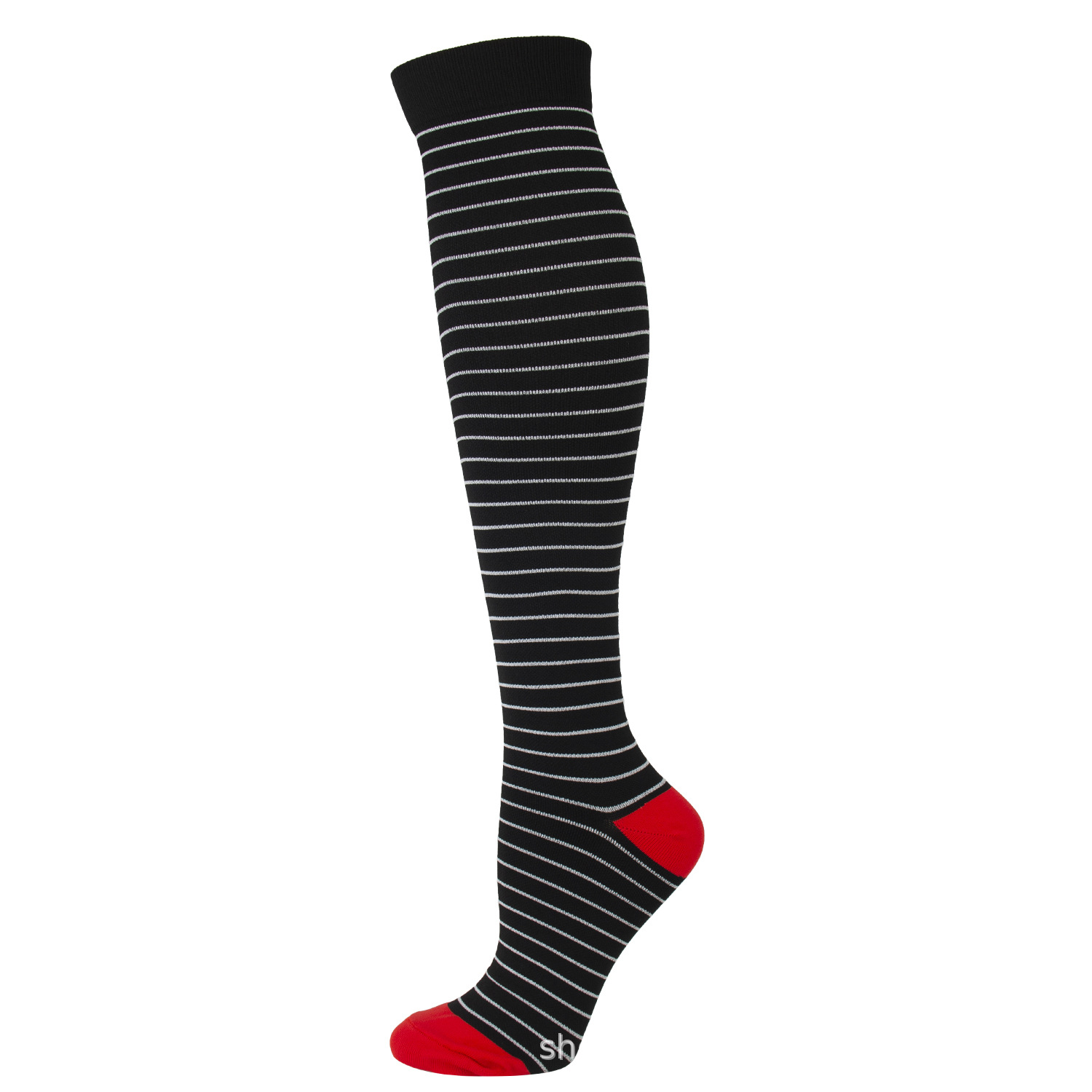 Foot red black bottom bar