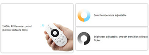 FUT035Z 2 in 1 LEDコントローラーZigbee3.02.4G明るさと色温度を調整可能2出力モード - Product Image 6