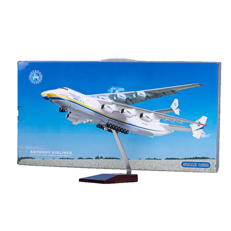 Articoli da regalo per il nuovo anno in scala 1:200 42cm modello di aereo Antonov AN-225 Mriya