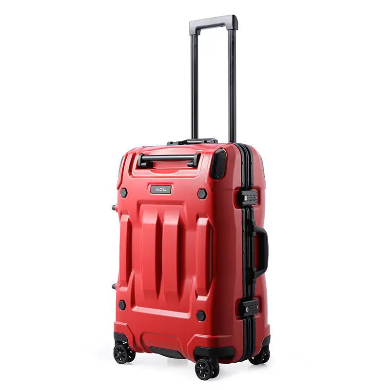 2024 Offre Spéciale chariot de voyage bagage sac légère roue plein aluminium voyage bagage à main bagage personnalisé valise