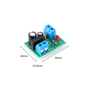 Taidacent AC 3V 12V 15V 32V 3A8A負荷シングル電源ブリッジ整流器ボードモジュール全波ブリッジ整流器モジュール - Product Image 5