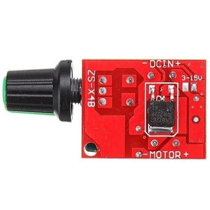 ミニDC-DCモーター5A PWM Max 90Wスピードコントローラモジュール3V 6V 12V 24V 35VDCスピードレギュレータ調整可能制御スイッチLEDディマー - Product Image 6