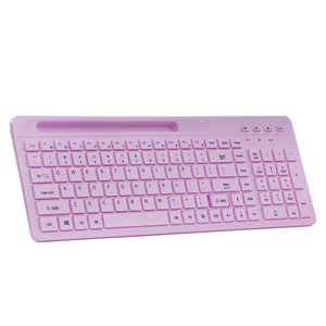 Teclado inalámbrico personalizado multidispositivo para tableta, ruso, español, Bluetooth, para iPad, tableta, teléfono inteligente - Product Image 4
