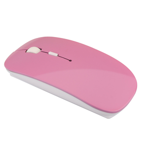Commercio all'ingrosso 3D stile 2.4Ghz USB sottile Computer ottico Gaming Mouse senza fili colorato per uso Desktop - Product Image 6