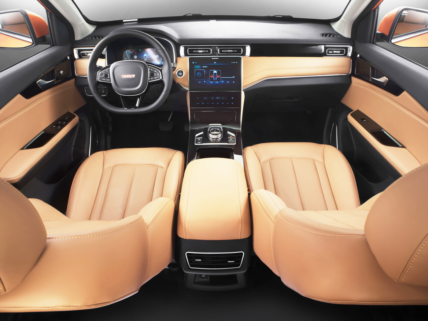 Ev 4 Kapı SUV Pikap 8AT 224HP Benzinli Güç Deri Koltuklar LED Farlar 0