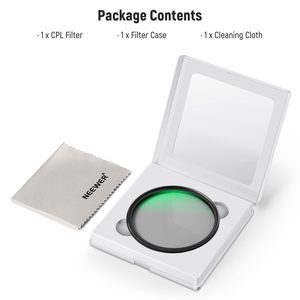 Camera Lens MC CPL <strong>Filter</strong> NEEWER 77mm Polarizer <strong>Filter</strong> MC CPL Circular Polarizing <strong>Filter</strong> With HD Optical Glass - Product Image 6