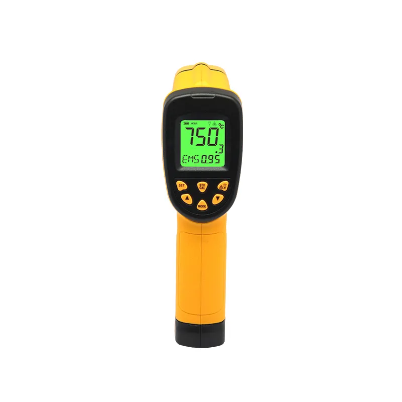 AS852B - 50 to700C Digital Infrared Thermometer temperature gun instrument Pyrometer Backlight function