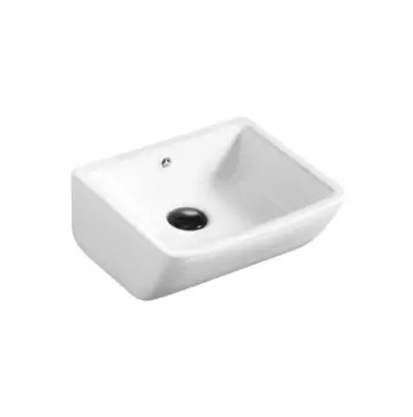 Lavabo da appoggio bianco bagno lavabo singolo in ceramica di piccole dimensioni imballaggio Standard per l'esportazione per lavelli da appoggio in ceramica per lavabo