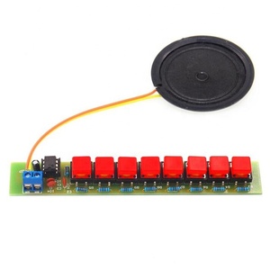 DIY elektronik kiti Set NE555 klavye kiti sekiz notlar kaynak uygulama eğlenceli öğretim eğitim - Product Image 3