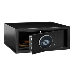 Programación de código Simple para uso de Hotel, entrada de teclado segura con acceso a llave maestra, caja fuerte ignífuga para el hogar hecha de metal de acero - Product Image 2
