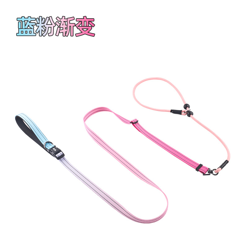 Blue powder gradient color (multi-function p rope)