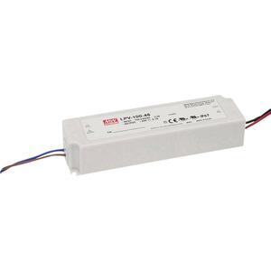 Среднее напряжение MW LPV-100-48 светодиодный трансформатор постоянного напряжения 100W 0-2,1 A 48 V/DC без диммируемой, схема PFC (940910175862) - Product Image 1