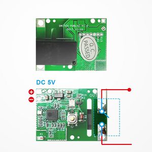 RE5V1C 1-10ชิ้นสวิตช์ sonoff WiFi DIY โมดูลรีเลย์5V DC สมาร์ทไร้สาย inching/แอปล็อคตัวเอง/เปิด/ปิดระยะไกลด้วยเสียง - Product Image 4