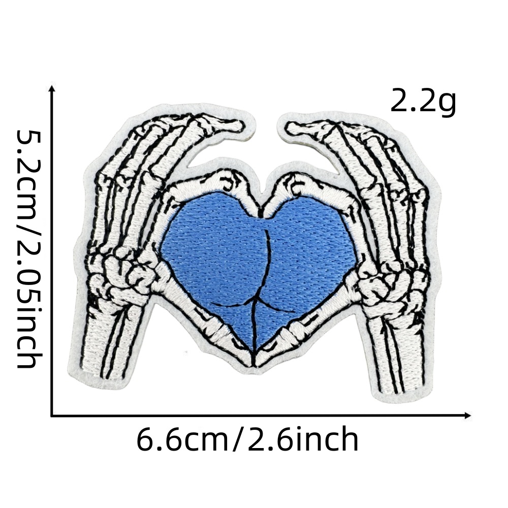 Patch tête de mort 7