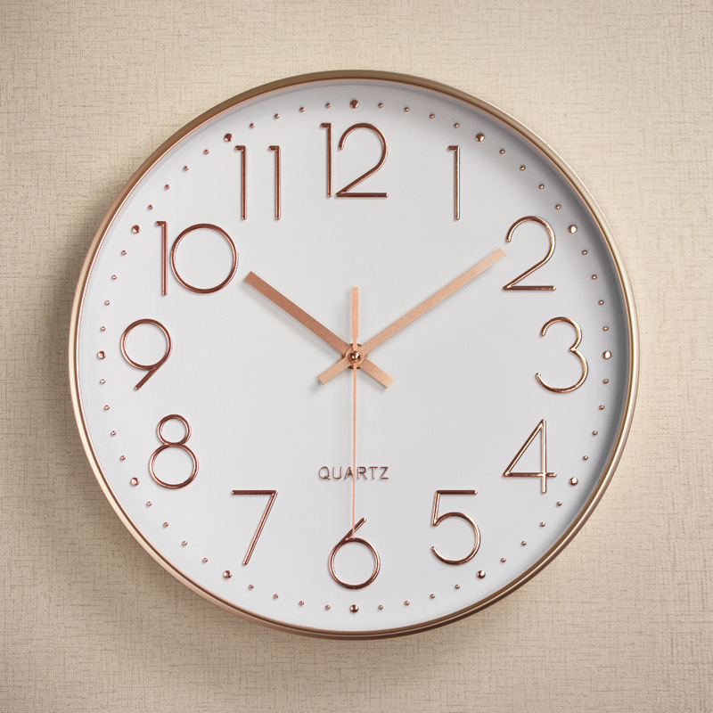 Rose gold frame with white background and rose gold