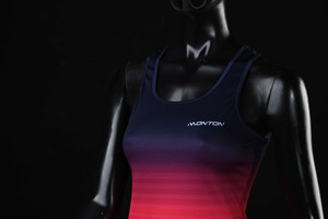 Monton hafif süblimasyon Polyester özel <span class=keywords><strong>Tank</strong></span> <span class=keywords><strong>Top</strong></span> kadınlar kuru Fit koşu atlet