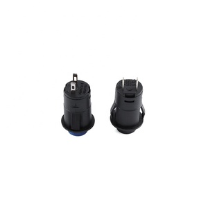 10 pz interruttore a pulsante DS-426 DS-425 da 12mm interruttore a pulsante di ripristino blocco rotondo