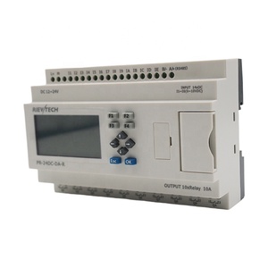 Rievtech Sms PLC PR-24DC-DA-R可编程逻辑控制智能控制器自动化plc价格人机界面控制 - Product Image 2