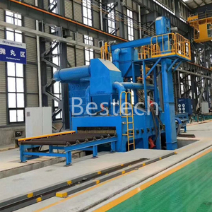 Q69 otomatik H işın toz Blaster kumlama makinesi/kumlama makinesi - Product Image 6