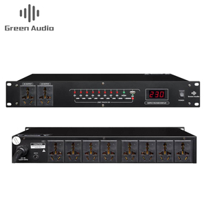 GAX-820 профессиональный пульт управления 8/10 гнездом, независимый контроллер последовательности аудио, подходит для оборудования для диджея - Product Image 2