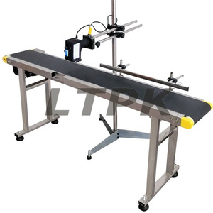 Codificazione automatica della data di inchiostro manuale portatile data di scadenza Batch macchina di codifica stampante a getto d'inchiostro con trasportatore - Product Image 5